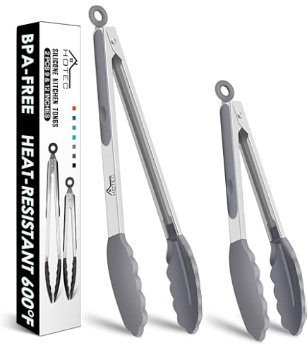 ChefAide 5 stuks siliconen spatel set, food grade rubberen spatel, upgrade sterk handvat met ergonomische grip, hittebestendig tot 300 graden Fahrenheit voor anti-aanbak kookgerei, koken