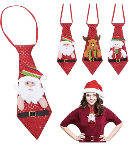 Ipetboom Weihnachtsschal Damen - Schneemann Design Mit Weichem Voile-Material