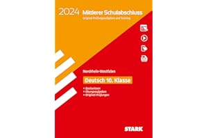 STARK Original-Prüfungen und Training - Mittlerer Schulabschluss 2024 - Deutsch - NRW