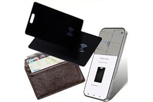 Terhysei 2PCS Wallet Tracker Card for Android(Android Only)-Wireless Rechargeable Android Tracker Tag, IP68 Waterproof Suitcase Tracker, Google Certified Wallet Finder for Luggage/Backpacks/Passport