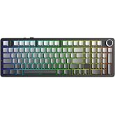Aula F99 Pro 3 Modlu RGB Hot Swap Mekanik Nimbus V3 Switch Kablosuz Makrolu Klavye Gradyan Gri