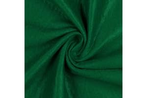 Mondo Tessuti - Cortes de tela tela Lenci - Fieltro de 1 mm - Disponible en diferentes tamaños y 60 colores (100 x 190 cm, verde mesa)
