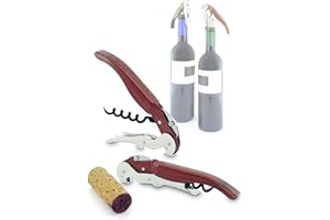 Pulltex Clickcut Wood Effect Corkscrew