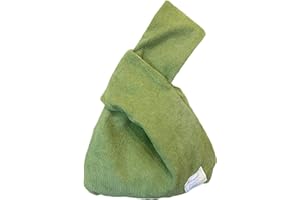 Anopo Small Corduroy Wristlet Wallet for Women Portable Wrist Bag Sleeve-Knot-Pouch