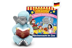 Tonies 10000202 Grająca Figurka Słonik Benjamin Blümchen, Wielokolorowy, 1 Sztuka