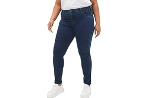 Zizzi Große Größen Damen Super Slim Amy Jeans mit hoher Taille Gr 42-56