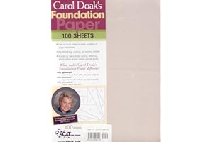 Carol Doak's Foundation Paper