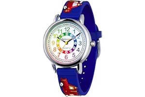 Delycazy Kids Watch, Kids Gifts Watch for Girls Boys, Time Teacher for 3 4 5 6 7 8 9 10 Year Old Girls Boys Birthday Presents