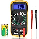 Digital Multimeters Car Battery Circuit Multi Tester Voltmeter Ammeter Ohmmeter AC/DC Voltage DC Current Resistance Diodes Tr