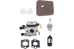 FRYPAY Appliqué à Carburateur Carb pour Le Taille-Haie Hs45 Stihl Fs38 Fc55 Fs310 Zama C1Q-S169B