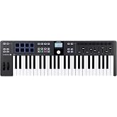 Arturia &ndash; Keylab Essential 49 mk3 | M&uuml;zik Prod&uuml;ksiyonu İ&ccedil;in MIDI kontrolc&uuml;, Kapsamlı Yazılım Paketi, 49-Tuş, 9 Encoder, 9 Fad
