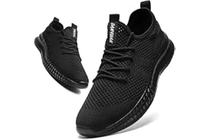 Linenghs Mens Running Trainers Fashion Lightweight Walking Shoes Casual Breathable Gym Tennis Fitness Sport Sneakers