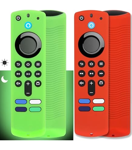 Pinowu afstandsbedieningshoes (2 stuks) Compatibel met Fire TV Stick HD