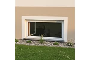 empasa Ungezieferschutz Nagerschutz Insektenschutzfenster 'Master' individuell zuschneidbar, 60 x 100 cm, weiß oder anthrazit