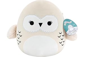 Squishmallows SQWB00099 - Harry Potter Hedwig 25 cm, offizielles Jazwares Plüsch, superweiches Kuscheltier