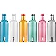 Nayasa Plastic Water Bottle, 1000ml, Set Of 6, Multicolour, Standard