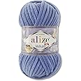 100 g Alize Velluto Wool in 30 Selections (374 | Denim)
