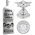 Modo Instant Silver Cleaner Dip & Polish Tarnish Remover 300 ML | Cleans Instantly Without Silver Loss | Silver Ring, Coin, Jewellery, Idol, Payal, Silver Plated Items, Sterling Silver| Easy to Use