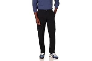 Amazon Essentials Pantalón Cargo, elástico y de Corte clásico (Disponible en Tallas Grandes y Largos Especiales) Hombre