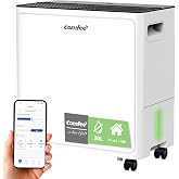 COMFEE Dehumidifier Dry Max 30L Large Spaces up to 73 m&sup2;/180 m3 with App Control &ndash; Indoor Humidity Dehumidifier New Model &ndash; S