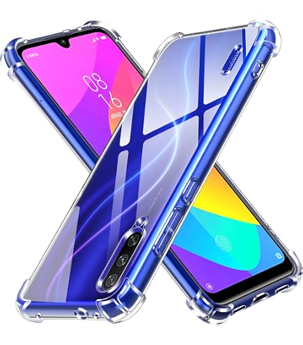 Captor Cover Trasparente Anti-ingiallimento Per Xiaomi Mi A3, Custodia Sottile In Silicone TPU Con Protezione Per Schermo E Fotocamera