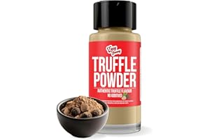 EASY YUMMY - Black Truffle Dust (60g) Umami Seasoning - Gourmet Condiments - Blended Authentic Truffle Seasoning, Rich Truffle Powder Taste