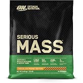 Optimum Nutrition Serious Mass Protein, Chocolate and Peanut Butter Flavor, 5.45 kg, 16 Services