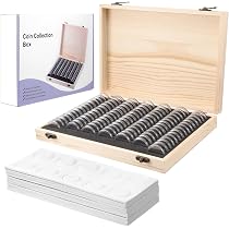 OFKPO 100PCS 30MM Plastica Collezione Moneta Capsule Rotondo