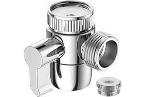 TRHDFW 1 Pcs 3 Way Shower Diverter Valve M22 X M24 Tap Adapter for Dishwashers Washing Machines Shower Nozzles in Kitchen Sink Tap and Bathroom Ordinary Shower Hoses or Water Supply Hoses