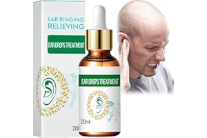 SIYINZU Ear Drops,Tinnitus Treatment Ear Drops,Tinnitus Relief for Ringing Ears Drops,Ear Drops for Itchy Ears,Ear Drops for Tinnitus,Ear Drops Pain Relief,Ear Ringing Treatment Oil,Safe Tinnitus Ear Drops