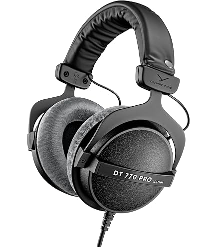 beyerdynamic DT 770 PRO 80 Ω Studio Headphones, Closed Systems