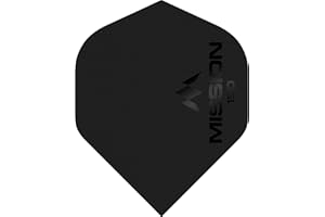 MISSION DARTS Mission Logo 150 Alette per Freccette, 150 Micron, Standard
