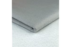 DISCOVER LIFESTYLE & FASHION FABRICS Grey Craft Felt Fabric Premium Material for Art Sewing Festive Decorations DIY Art Decor Table wear | 60” – 150 cm Wide | Sold by The Metre