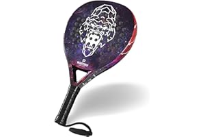 MATCHU - Raquette de Padel + Sac de Transport - Padel Racket - EVA Foam - 3D Grip Technology - 100% (3/18K) Carbon - Bear, Gorilla, Panther ou Enfants