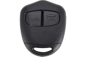 OTOTEC 2 Piezas Carcasa de Llave remota de 2 Botones Carcasa de Repuesto de Llave remota Carcasa de Repuesto sin embriones Compatible con Mitsubishi Outlander ASX Lancer
