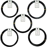 Grow A Bonsai Tree Anodized Aluminum Bonsai Wire 5-Size Starter Set - 1mm, 1.5mm, 2mm, 2.5mm, 3mm (45 Metres Total) - (5 Size