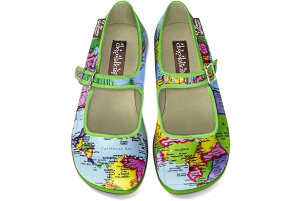Hot Chocolate Design Chocolaticas Funky Bailarina Mary Jane para Mujeres
