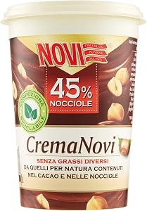 BARATTOLO DI CREMA SPALMABILE AL CIOCCOLATO CON NOCCIOLE 45% 350 GR