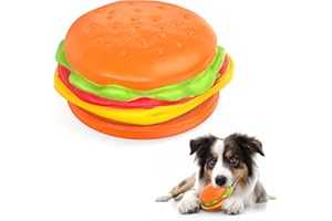 RUXAN Unzerstörbares Hundespielzeug für Aggressive Kauer, Langlebiges Zahnreinigungs Spielzeug mit Quietschendem, Zähestem Naturkautschuk Hundespielzeug für Mittlere/Große Hunde