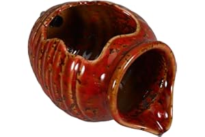 Milisten Vintage Ceramic Pot Garden Fountain Outdoor Water Fountains Ceramic Jug Planter Plant Flower Pots Pond Spitter Fish Tank Cave Waterfall Backyard Water Feature Outside Decoration