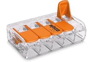 MAMAN WAGO 10 x Wago lever splice connector 221 Series 221-415 5 way terminal