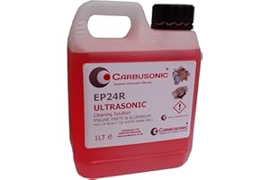 Carbusonic Ultrasonic carburettor cleaning solution 1lt removes dirt and grease from engine parts, tools and motorbike parts 1 litre