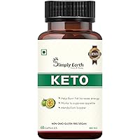 Simply Earth Keto Natural Weight Loss Supplement | Belly Fat Burner for Men and Women | Green Coffee, Garcinia Cambogia…