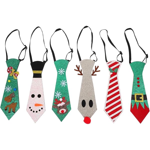 Cravate En Soie Andhurst Motif Père Noël Et Bonhomme De Neige - Gris, Largeur Classique, Occasion Très Bon état