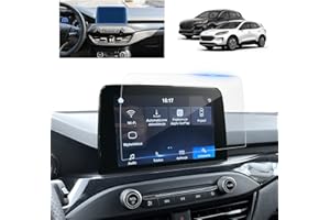BSTW Compatible with Ford Puma II 2020-2024 Ford Kuga MK3 2020-2024 Ford Fiesta MK8 2017-2024 Screen Protector 8-Inch Ford SYNC 3 Navigation Tempered Glass Screen Protector 9H Anti-Scratch