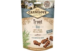 OUR PET VILLAGE Carnilove Snack Semiumido 200 gr Trota e Aneto