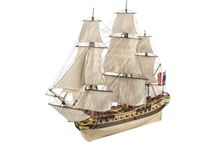 Disarmodel Maquette Bateau en Bois : L'Hermione La Fayette