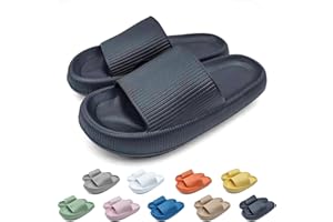 Missdong Cozislides Original Hausschuhe Damen Herren Eva Badeschuhe Super Weich rutschfeste Slippers Sommer Unisex