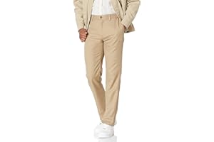Amazon Essentials Pantalón De Vestir De Corte Estrecho con Parte Delantera Plana Hombre