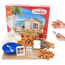 100 Pièces Mini Briques De Construction – Fausses Briques Rouges 0,79 X 0,39 X 0,2 Pouces Pour Maison De Poupée, Jardin, Château